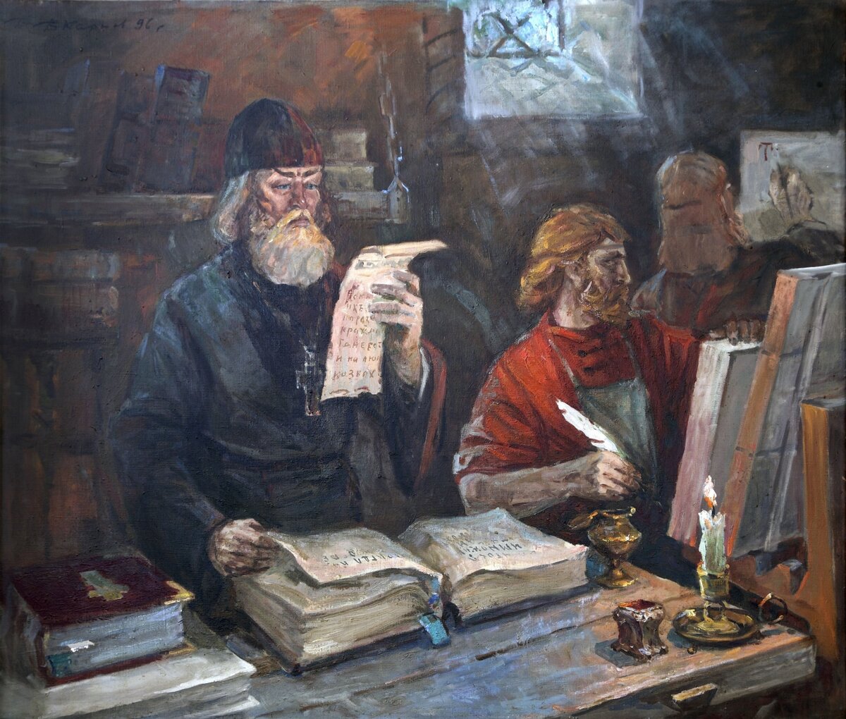 Монахи летописцы древней Руси